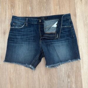 Joes Dark Blue Denim Cutoff Shorts